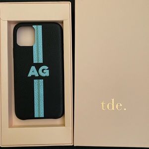 The Daily Edited monogrammed iPhone 11 Pro case